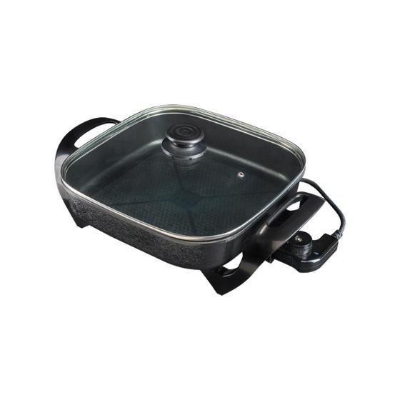 Panela Elétrica Multifuncional Mangiare 30cm 1500W Antiaderente (127V)