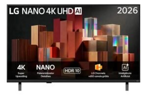 Smart TV LG 43″ NanoCell 4K UHD webOS AI ThinQ HDR