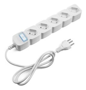 Protetor Eletrônico Inteligente Wi-Fi Intelbras EWS 305 com 5 Tomadas – Branco