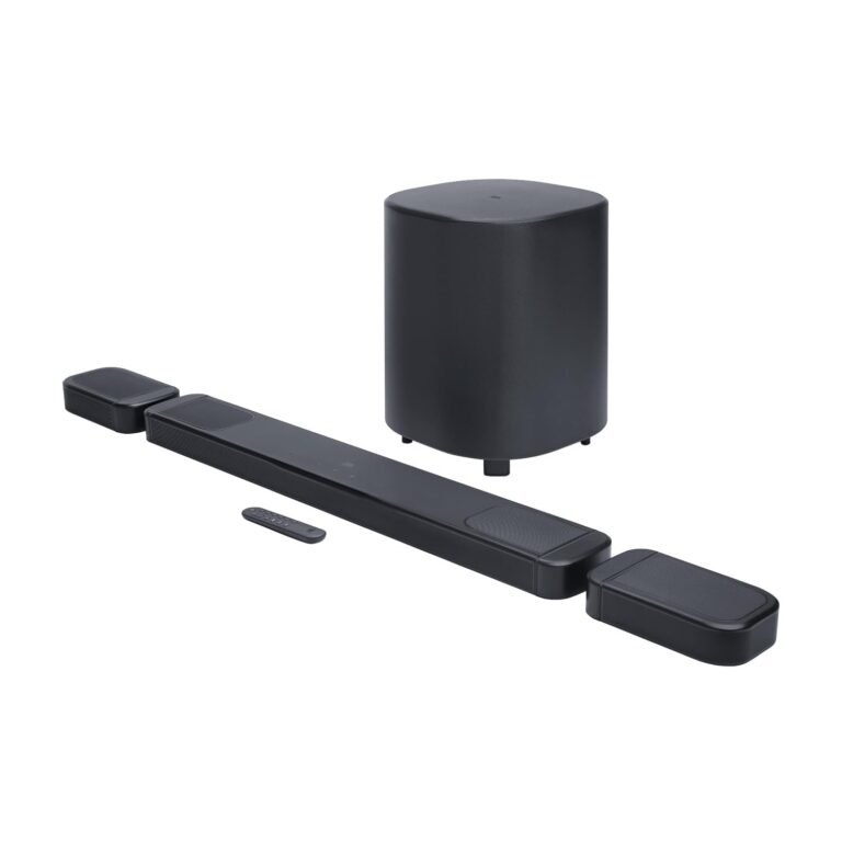 JBL, Barra de Som, BAR 1000 MK2, Soundbar, 7.1.4 Canais, Dolby Atmos - Preta