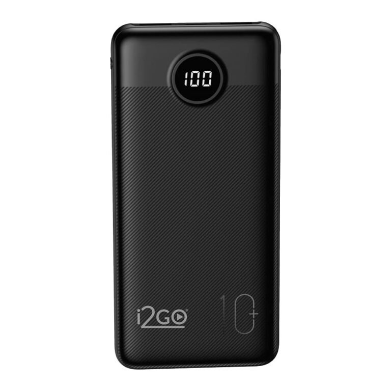 Power Bank I2GO PRO 10000mAh Power Delivery 20W, 2 Saídas USB + USB-C