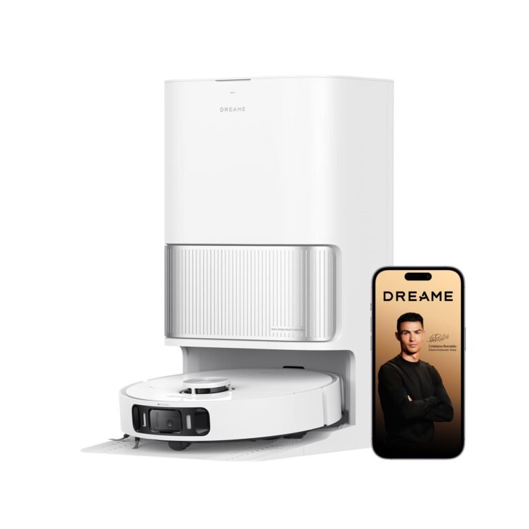 DREAME L40 Ultra AE Robô Aspirador e Passa Pano, 19.000Pa, PowerDock 8 em 1, Lavagem da Mopa a 75°C, MopExtend, TriCut 3.0, Autoesvaziamento 100 Dias, Dosagem Automática, Amigo dos Pets, 127V