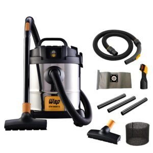 Aspirador de Pó e Água WAP GTW Inox 12 L 1400W com Filtro Lavável (127V)