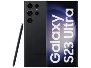 Smartphone Samsung Galaxy S23 Ultra 256GB Preto 5G, 12GB RAM, Tela 6,8″, Câmera Quádrupla