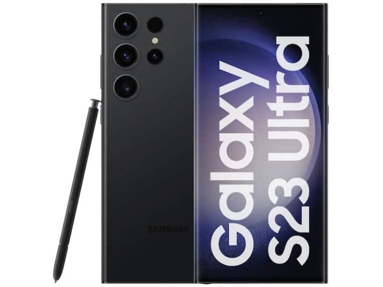 Smartphone Samsung Galaxy S23 Ultra 256GB Preto 5G, 12GB RAM, Tela 6,8″, Câmera Quádrupla