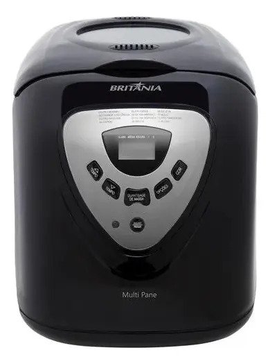 Panificadora Britânia Multipane 12 Programas com Timer, Antiaderente, 550W