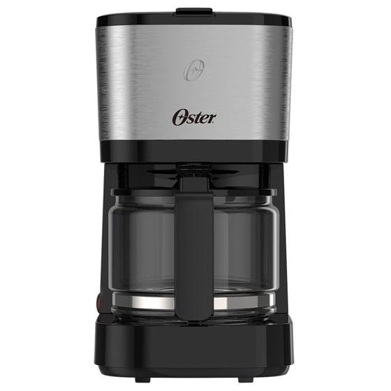 Cafeteira Elétrica Oster Compacta OCAF300, 19 Cafés, Preta