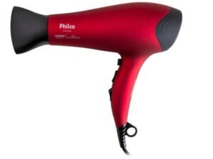 Secador de Cabelo Philco Íons Tourmaline Cherry 2200W PSC2350