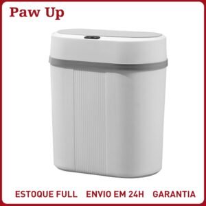 Lixeira Automática Knock 12L com Sensor Infravermelho, Sem Toque