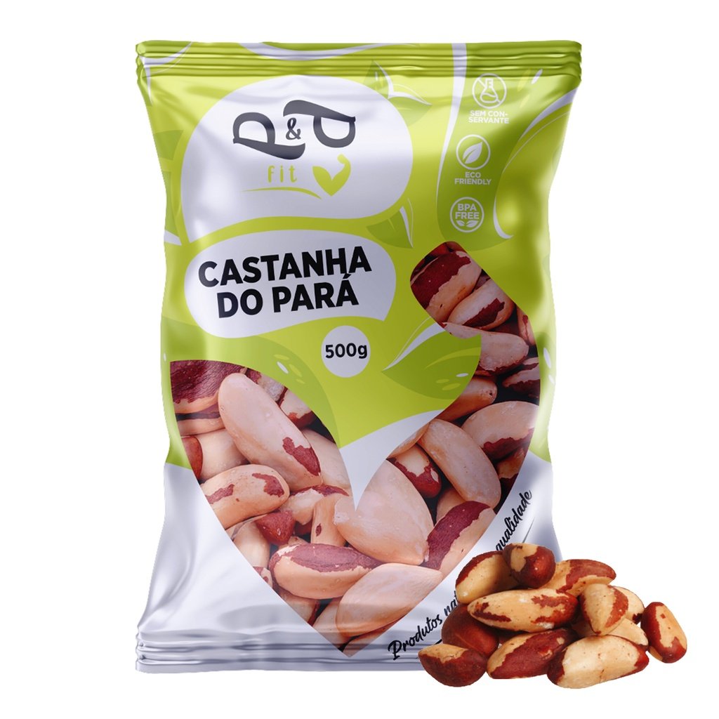 Castanha-do-Pará Inteira 500g - P&P