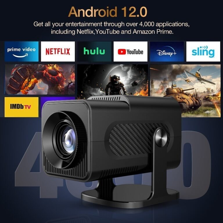 Projetor Smart HY320 Android Full HD Bluetooth Wi-Fi